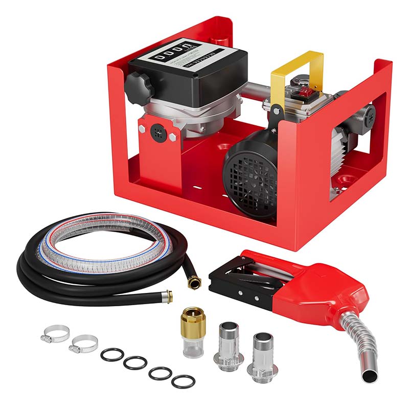 Elektriska dieselbränsleöverföringspumpar med räknare och automatiskt munstycke